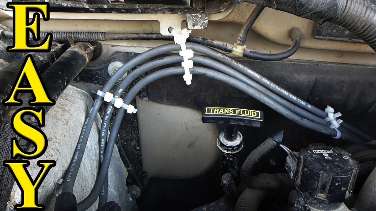 How to Replace Spark Plug Wires (Ford Ranger, Mazda B3000)