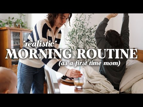 My *Realistic* MORNING ROUTINE (As A Mom Of A 10-Month-Old) ☀️ | Healthy Habits & Mom Life