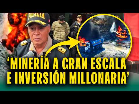 'Intentaron huir y algunos lo lograron': Así Capturaron a 14 personas vinculadas a minería ilegal