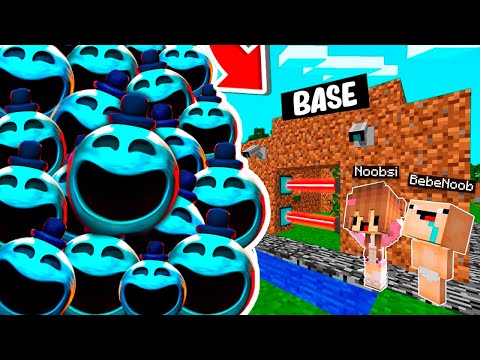 RETO DE LA BASE VS 1000000 DOEY THE DOUGHMAN 😱😰 BASE NOOBSI VS POPPYPLAYTIME 4