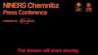 Pressekonferenz NINERS Chemnitz vs. ratiopharm ulm