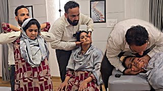 Cervical Spondylitis + Sciatica pain Treatment #drmushtaque India 