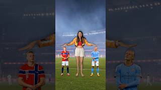 Haaland vs Kpop Mom: Who’s Taller 3 😂⚽️