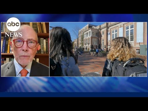 YouTube video thumbnail: Trump Admin Asks Schools to Choose end DEI Initiatives or Forego Federal Benefits