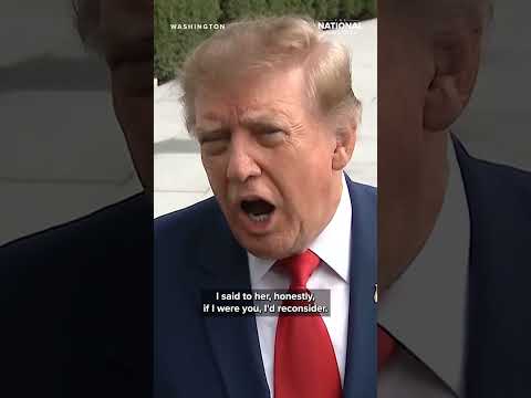 Trump tells Katie Zacharia to RECONSIDER new role as PRESS SECRETARY, cites media abuse