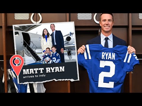 Meet the Ryans | Matt Ryan Arrives to Indianapolis video clip