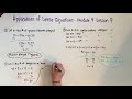 Solving Word Problems with Equations