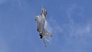 AWESOME RAF TYPHOON SENDS IT RIAT 2025