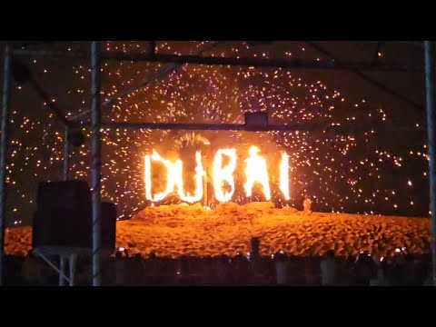 Dubai Show; feels like outdoor theater. #travel #dubai #animals @dubaidesertsafariadventure6831