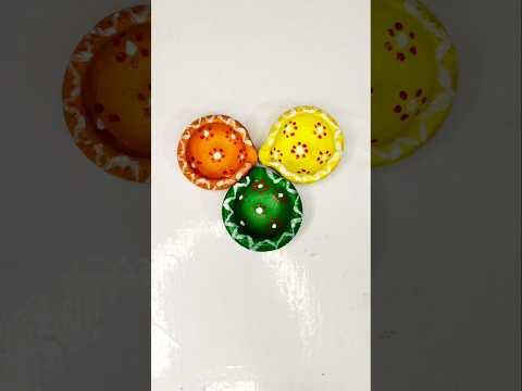 Diwali diya decoration #shorts #art #sehar #diwalicraft  #viralshort