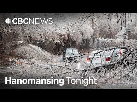 Freezing rain storm headed for Ont., Que., Atlantic provinces | Hanomansing Tonight