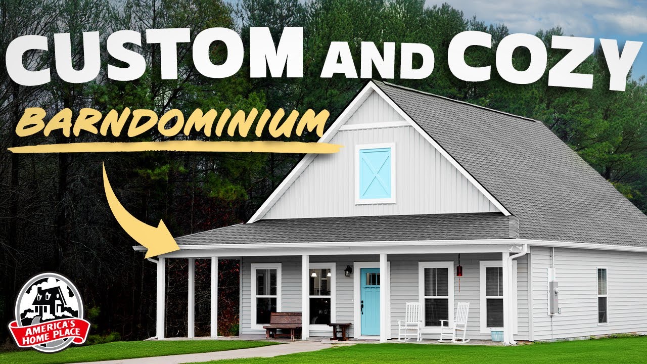 INSIDE This 1300+ SQ. FT. Frontier Barndominium