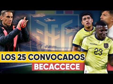 Los 25 CONVOCADOS de ECUADOR que BECACCECE debería llamar ‪Galería VS ‪@diegofut683‬