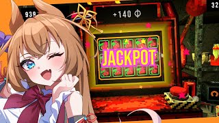 【CloverPit】スロットでお金を稼いで借金返済ですわー！！