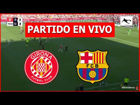 ✅ GIRONA vs BARCELONA EN VIVO 🏆 JORNADA 24 🔴 LA LIGA ESPAÑOLA