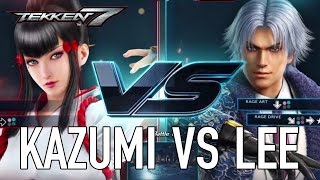Tekken 7 Gets New Gameplay Footage of Kazumi vs. Lee