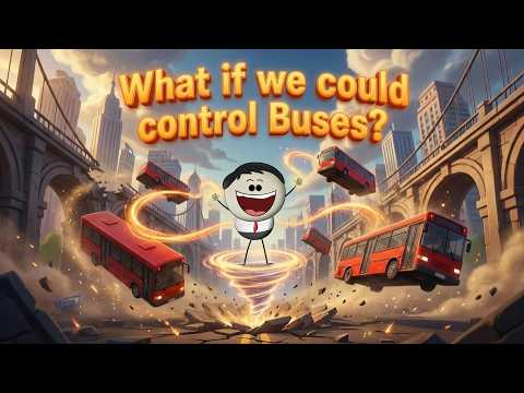 What if we could control Buses? + more videos | #aumsum #kids #whatif