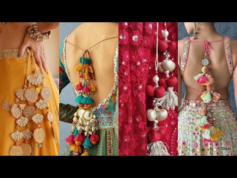 New Fashionable Designer Tussels For  Blouse Croptops Lehengas 2025 Best Traditional Tussel Designs