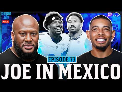 Joe STUCK in Mexico?! Steelers Rebuilding Secondary, Myles Garrett Chasing History | Deebo & Joe