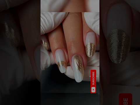 Золото завжди в тренді 💅# nails #nailart 🎉#манікюр #nailtech #дизайнногтей