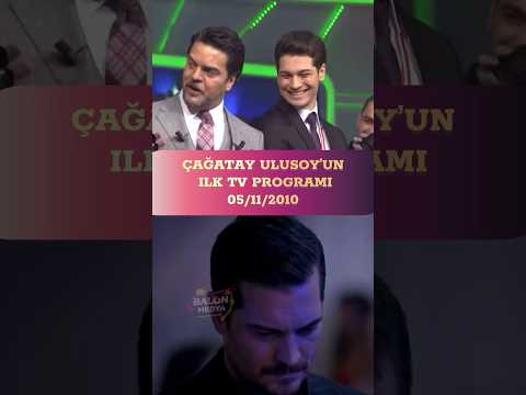 Çağatay Ulusoy’un İlk TV Programı