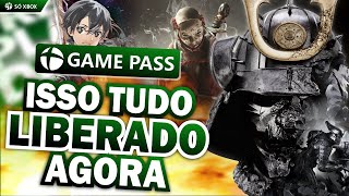 SE PREPARA! TUDO ISSO LIBERADO AGORA com XBOX GAME PASS! TEM JOGÃO DISPONÍVEL!