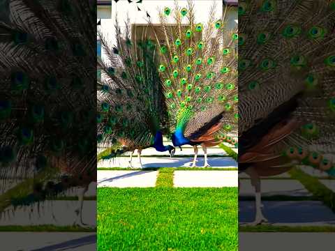peacock 🦚 #peacock #animals #nature #wildlife #naturesvoice #peacockdance #mor #peafowl #shorts
