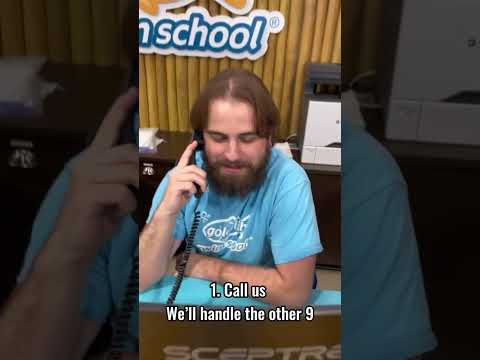 Step 1: Call Us!