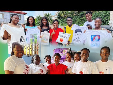 Prayer Warriors and Ushers show love to Odehyieba Priscilla | Altar of Worship