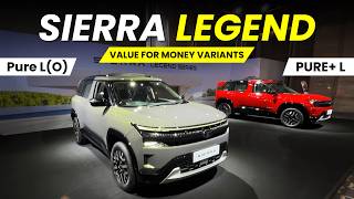Value For Money Variants - Tata Sierra Legend Series