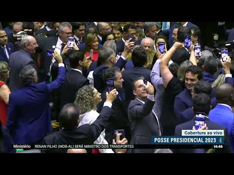 Confira: Lula e Alckmin chegam ao Plenário da Câmara para cerimônia de posse