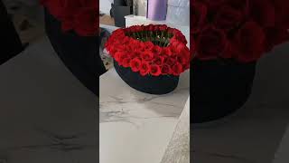 rose heart decoration!🌹❤️ #flowerarrangement