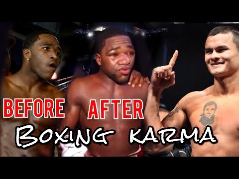 Adrien 'THE PROBLEM' Broner contra Marcos Maidana before and after the fight .BOXING KARMA
