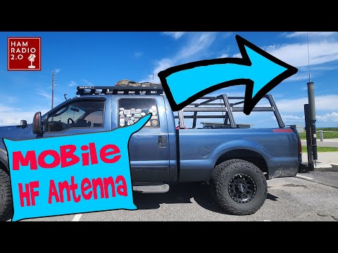 HF Ham Radio in my F-250 | Tarheel Screwdriver Antenna