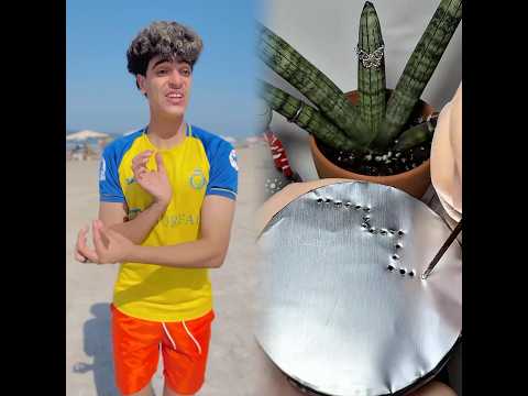 الرمله السخنه في البحر والأم😂