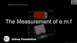 The Measurement of e.m.f