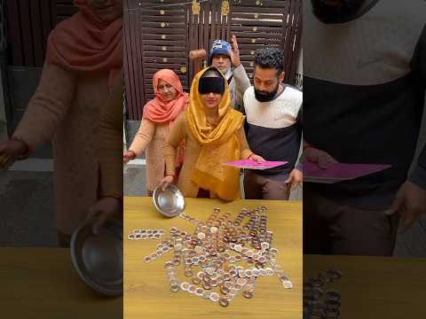 Chocolate coin collect with different things challenge, So exciting, save it for later!! #viral