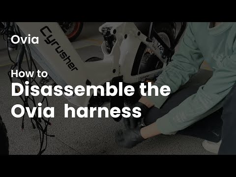 how to disassemble the Ovia harness | cyrusher sports #quicktips