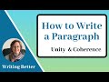 Crafting Unified and Coherent Paragraphs