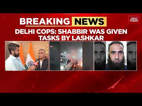 Delhi Blast Case: Lashkar Terror Handler Shabbir Arrested in Delhi, Was Raising New Module