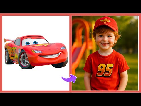 HOW CARS 3 MOVIE CHARACTERS LOOK AS 6 YEARS OLD KID!