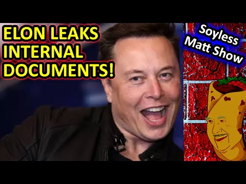 Reading Elon Musk TWITTER FILES! It's a quick Soyless Matt Show with Dame Pesos.