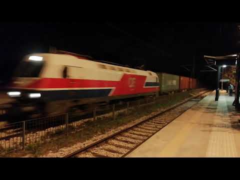 Test freight train