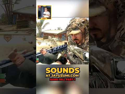Hank Hill meets 😡 player in Call of Duty - PT 1