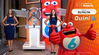 Quini 6 - Domingo 22 de febrero de 2026 (22/02/2026)