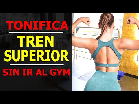 🔥TONIFICA TREN SUPERIOR RÁPIDO/ Elimina grasa de BRAZOS/ESPALDA/ Sé más atractiva 👸 Adryán Medellín