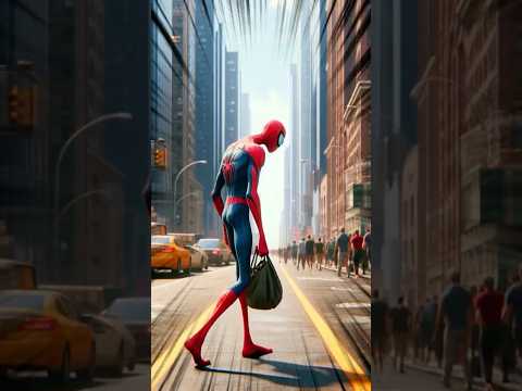 Spider-Man, Deadpool y Venom en el gimnasio, ¿quién se puso más fuerte?😱  #hombrearaña