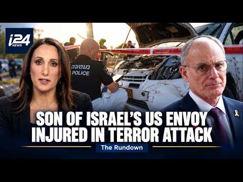 Neriah Leiter, hijo del enviado de Israel en EE. UU., identificado como reservista herido en atropello en Judea y Samaria
