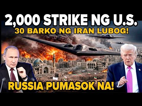 Finished na! US B2 Bombers UMATAKE, Russia Tumulong na sa Iran! Lebanon...