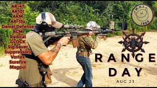 AKs and Suppressors - Range Day